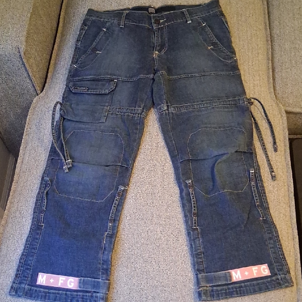 Marithe Francois Girbaud Blue Denim Jeans